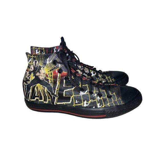 Converse All Star Limited Edition Batman The Dark Bane Comics Mens Size 10 - Picture 5 of 12